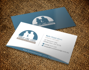 Business Card Design by Brand aid for Forest Lake Lodge | Design: #10651000