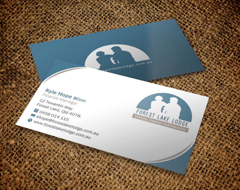 Business Card Design by Brand aid for Forest Lake Lodge | Design #10651001