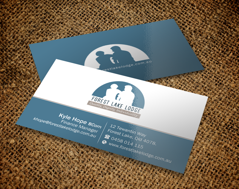 Diseño de Tarjeta de Presentación por Brand aid para Forest Lake Lodge | Diseño #10651330