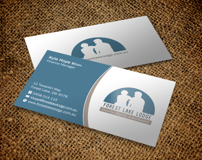 Business Card Design by Brand aid for Forest Lake Lodge | Design #10651331
