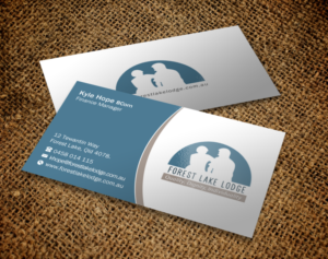 Business Card Design by Brand aid for Forest Lake Lodge | Design: #10651331