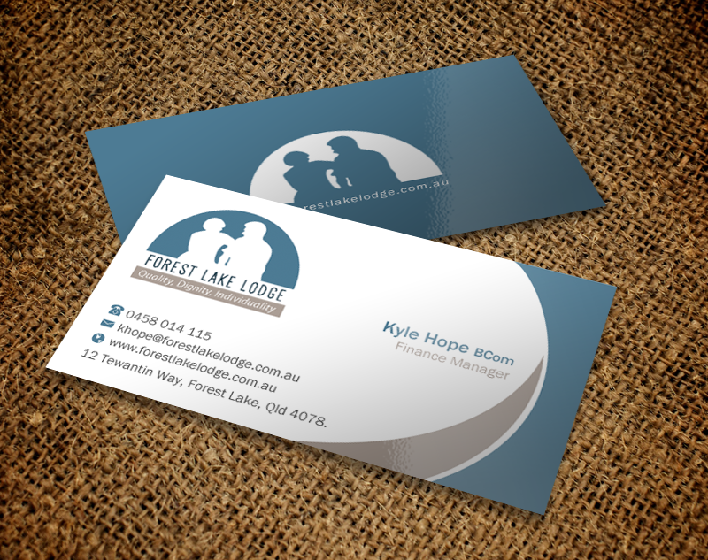 Business Card Design by Brand aid for Forest Lake Lodge | Design #10651332