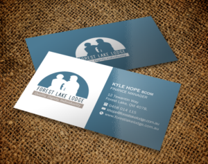 Business Card Design by Brand aid for Forest Lake Lodge | Design: #10651338
