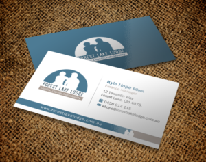 Business Card Design by Brand aid for Forest Lake Lodge | Design: #10651346