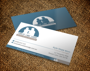 Business Card Design by Brand aid for Forest Lake Lodge | Design: #10651347