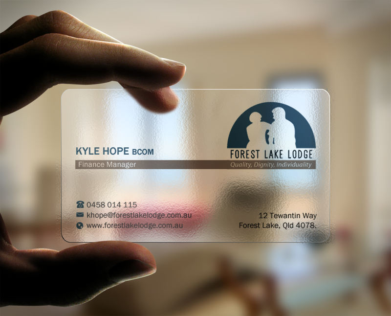 Business Card Design by Brand aid for Forest Lake Lodge | Design #10651350