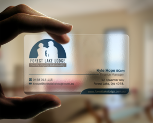 Business Card Design by Brand aid for Forest Lake Lodge | Design: #10651354