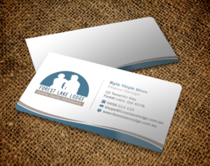 Visitenkarten-Design von Brand aid für Forest Lake Lodge | Design #10706042