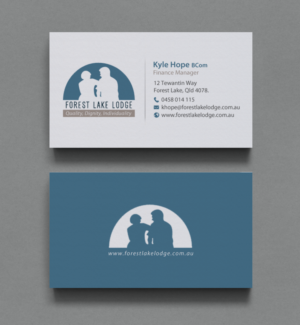 Visitenkarten-Design von chandrayaan.creative für Forest Lake Lodge | Design #10653129