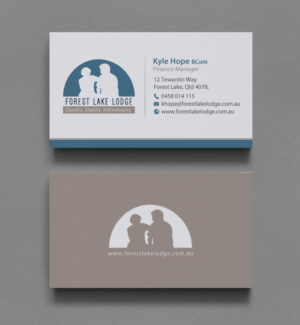 Design de Carte de Visite par chandrayaan.creative pour Forest Lake Lodge | Design : #10653134