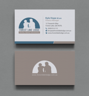 Design de Carte de Visite par chandrayaan.creative pour Forest Lake Lodge | Design : #10653139