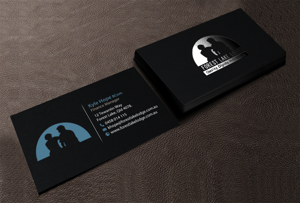 Design de Carte de Visite par chandrayaan.creative pour Forest Lake Lodge | Design #10653162