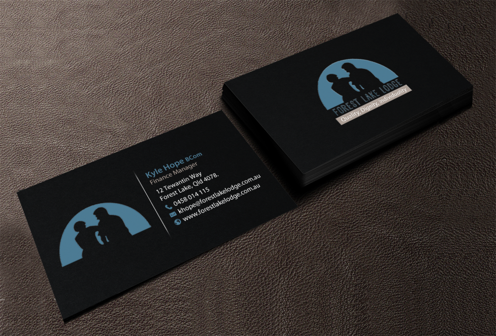 Business Card Design by chandrayaan.creative for Forest Lake Lodge | Design #10653163