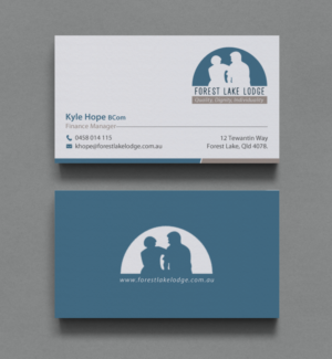 Design de Carte de Visite par chandrayaan.creative pour Forest Lake Lodge | Design : #10653165