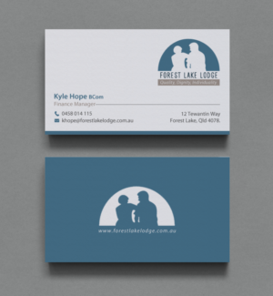 Design de Carte de Visite par chandrayaan.creative pour Forest Lake Lodge | Design : #10653166