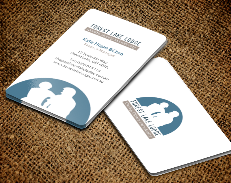 Design de Carte de Visite par chandrayaan.creative pour Forest Lake Lodge | Design #10659719