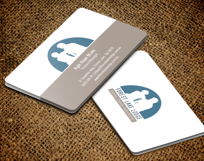 Design de Carte de Visite par chandrayaan.creative pour Forest Lake Lodge | Design #10659720