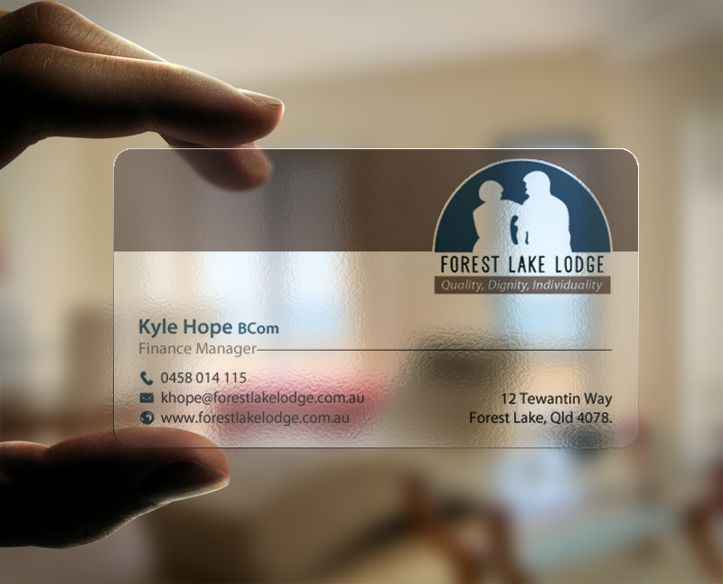 Business Card Design by chandrayaan.creative for Forest Lake Lodge | Design #10659861