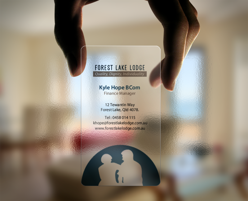 Visitenkarten-Design von chandrayaan.creative für Forest Lake Lodge | Design #10659862