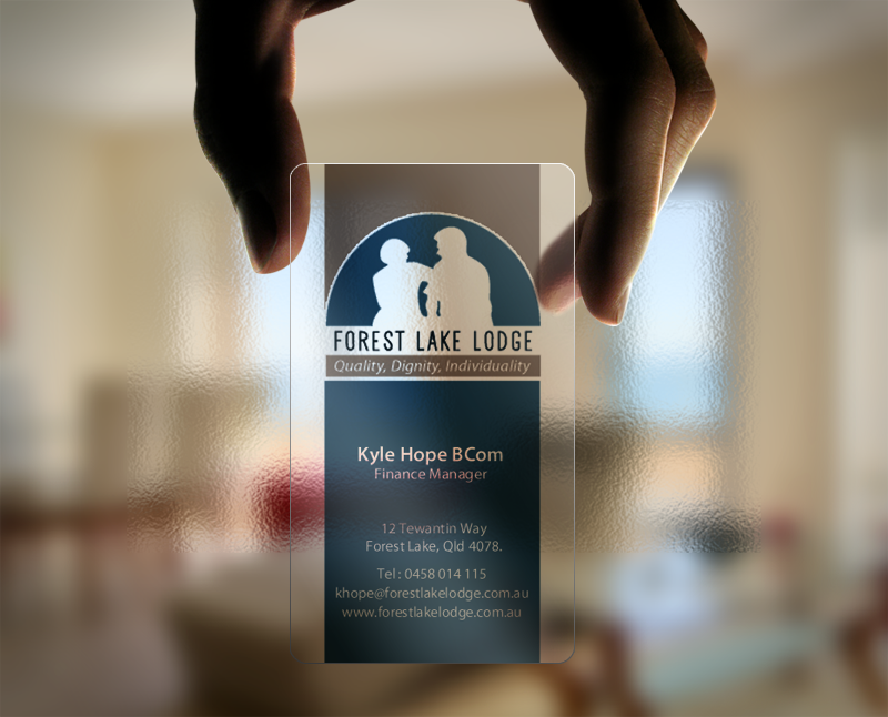 Visitenkarten-Design von chandrayaan.creative für Forest Lake Lodge | Design #10659863