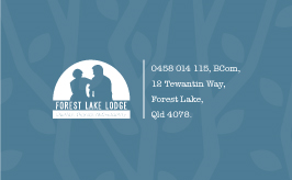 Business Card Design by Otis Designs for Forest Lake Lodge | Design: #10642764
