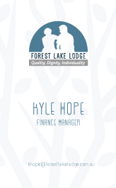 Business Card Design by Otis Designs for Forest Lake Lodge | Design #10642813