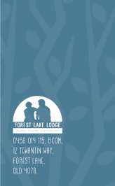 Visitenkarten-Design von Otis Designs für Forest Lake Lodge | Design: #10642814