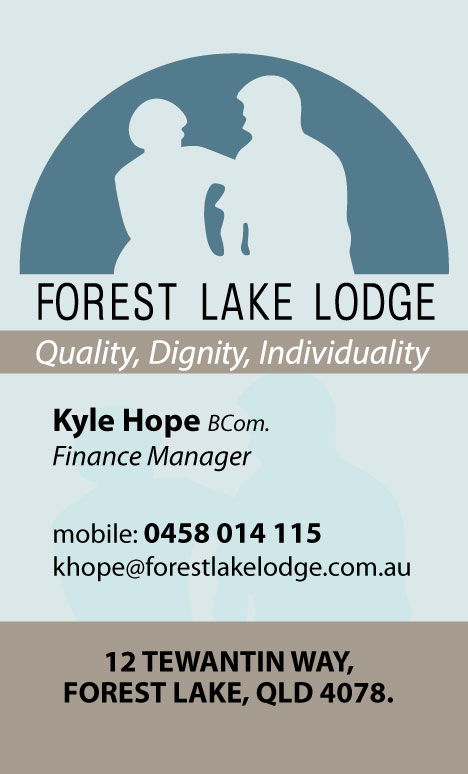 Business Card Design by Cameron  |  CEG-Design for Forest Lake Lodge | Design #10636311
