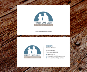 Visitenkarten-Design von SS_Designs für Forest Lake Lodge | Design #10658742