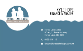 Business Card Design by Designhorse for Forest Lake Lodge | Design #10663873
