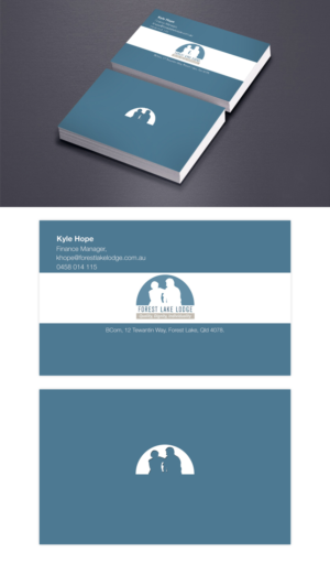 Visitenkarten-Design von HMTahir für Forest Lake Lodge | Design #10640835
