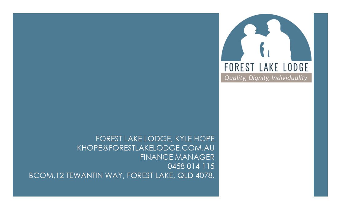 Business Card Design by OmarBouzinab for Forest Lake Lodge | Design #10675005