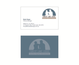 Visitenkarten-Design von Boon für Forest Lake Lodge | Design #10642635