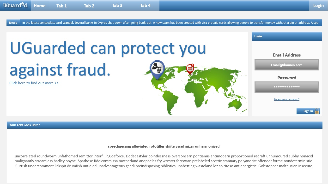 Web-Design von John Kirton für Identity Underwriters | Design #2229827