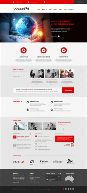 Web Design by Silverfox Studio for Identity Underwriters | Design: #2267707