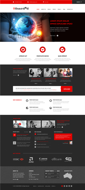 Web Design by Silverfox Studio for Identity Underwriters | Design: #2267724