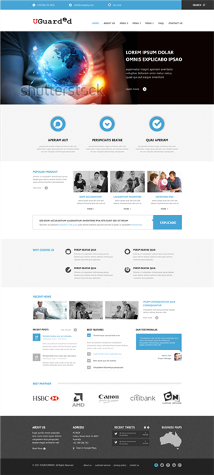 Web Design by Silverfox Studio for Identity Underwriters | Design: #2267731
