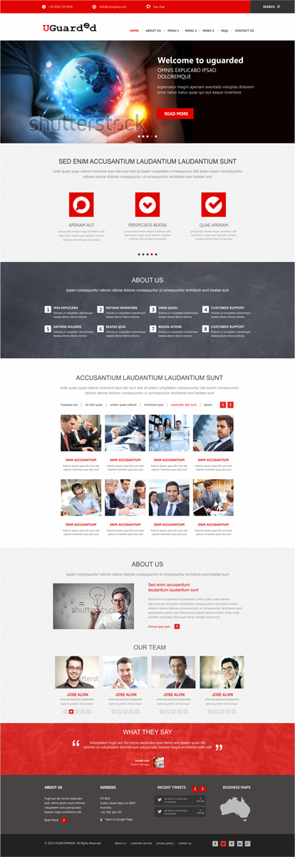 Diseño Web por Silverfox Studio para Identity Underwriters | Diseño #2273096