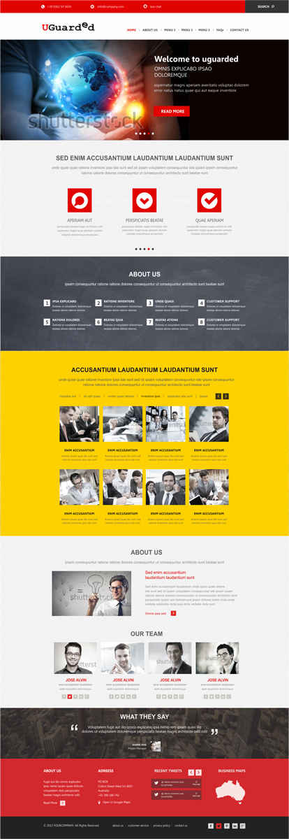 Web Design by Silverfox Studio for Identity Underwriters | Design #2273114