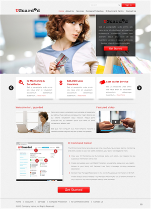 Web Design by pb for Identity Underwriters | Design: #2230337