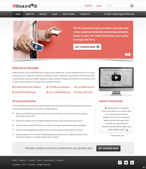 Web Design by pb for Identity Underwriters | Design: #2230359