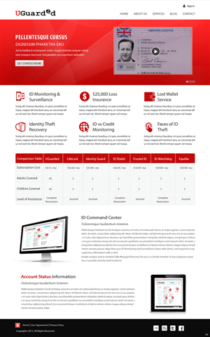 Web Design by pb for Identity Underwriters | Design: #2235094