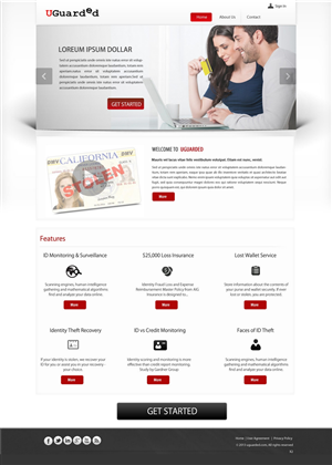 Web Design by pb for Identity Underwriters | Design: #2235098