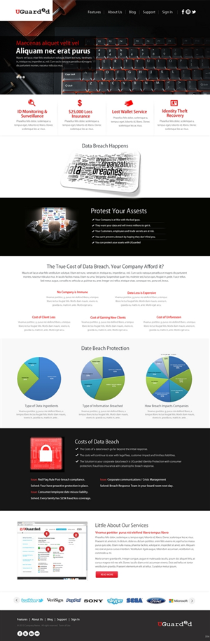 Web Design by pb for Identity Underwriters | Design: #2307136