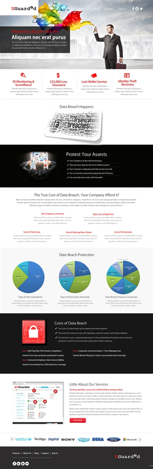 Web Design by pb for Identity Underwriters | Design: #2307140
