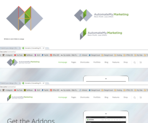 Logo Design by Slobodan Cagic for AutomateMy.Marketing | Design: #10670591