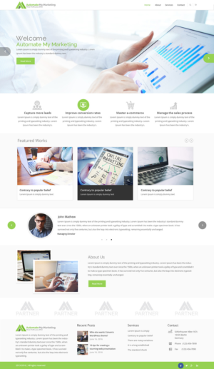 Logo Design by zxsolutions for AutomateMy.Marketing | Design: #10814337