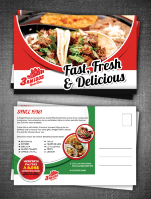 Postcard Design by rug