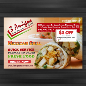 Diseño de Postal por OwnDesign para 3 Amigos | Diseño: #10694520