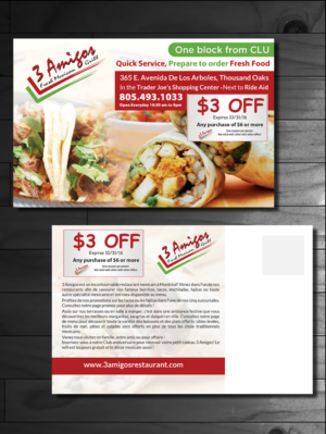 Diseño de Postal por innovative earth para 3 Amigos | Diseño: #10713414